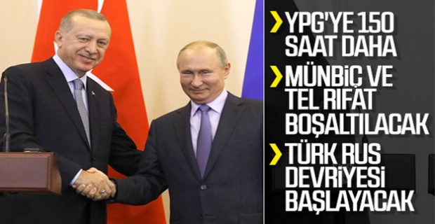 Soçi'de Erdoğan-Putin zirvesi sona erdi