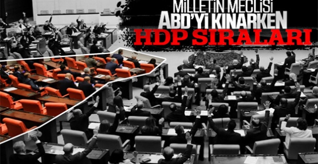 TBMM'de HDP hariç tüm partilerden ABD'ye kınama