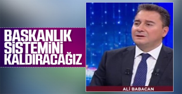Ali Babacan: Meclis gücünü kaybetmiş durumda
