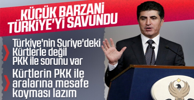 Barzani: Kürtler ile PKK mesafeli olmalı