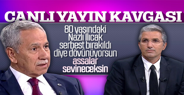 Bülent Arınç ile Nedim Şener'in canlı yayın tartışması