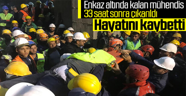 Cami enkazı altında kalan mühendis vefat etti