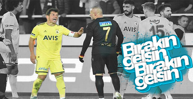 Emre Belözoğlu ile Gökhan Töre arasında gerginlik