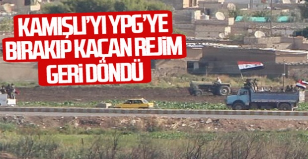 Kamışlı'da rejim güçleri, YPG kontrolündeki bölgede