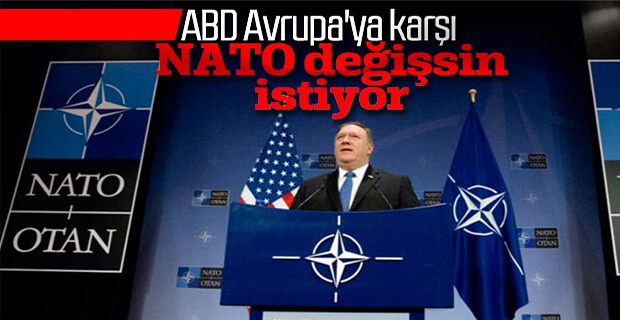Macron'dan sonra Pompeo'dan NATO yorumu