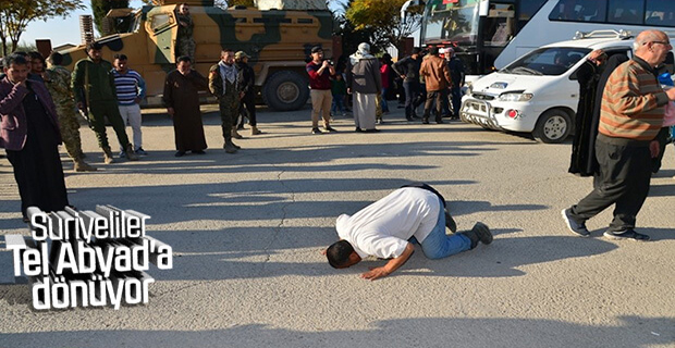 Tel Abyad ile Resulayn'a dönüşler başladı