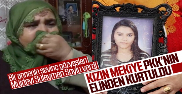 Annesi HDP önünde eylem yapan genç kız, PKK'dan kaçtı