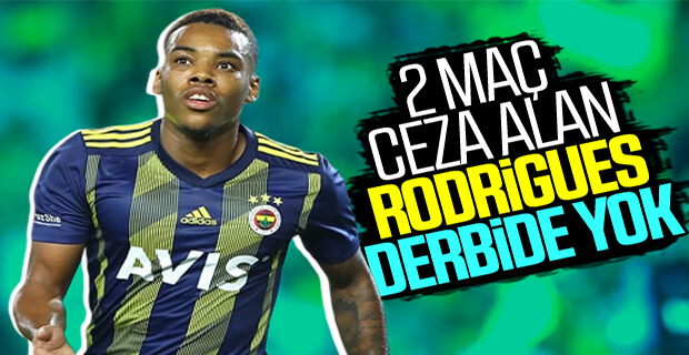 Garry Rodrigues derbide oynayamayacak