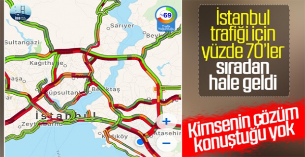 İstanbul trafiği alarm veriyor