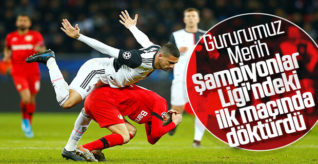 Merih Demiral ilk Şampiyonlar Ligi maçında takdir topladı