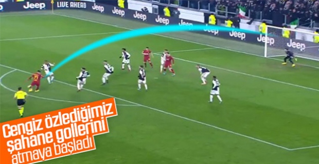Cengiz Ünder'den Juventus ağlarına müthiş gol