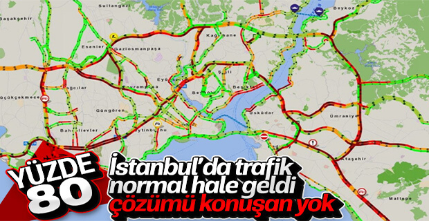 İstanbul'da sağanak etkili oluyor