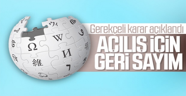 Wikipedia'nın bugün açılması bekleniyor