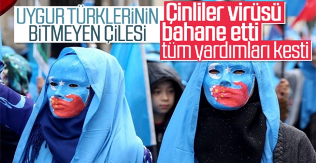 Çin, Uygur Türklerine yardımları kesti