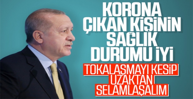 Cumhurbaşkanı Erdoğan: Uzaktan selamlaşalım