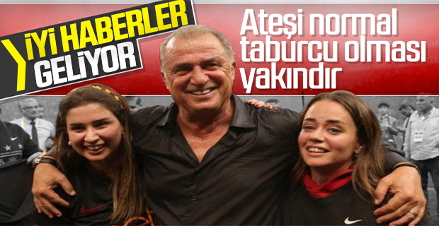 Fatih Terim'den iyi haberler geliyor