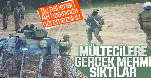 Yunan polisinden mültecilere gerçek mermi