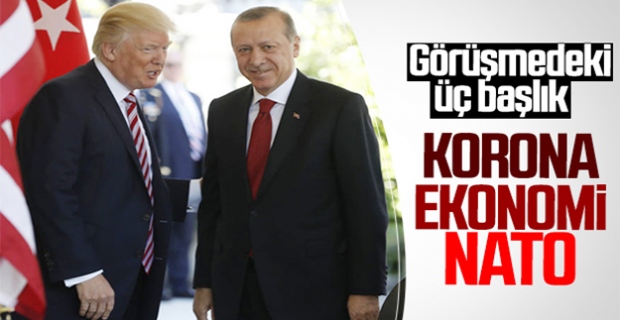 Erdoğan, Trump ile telefonda görüştü