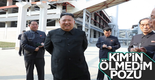 Kim Jong-un kendini gösterdi