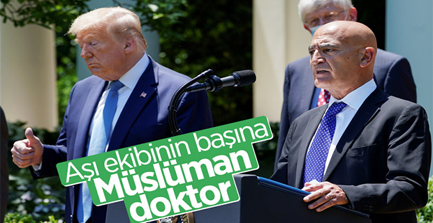 Trump, aşı ekibinin başına Müslüman doktoru getirdi