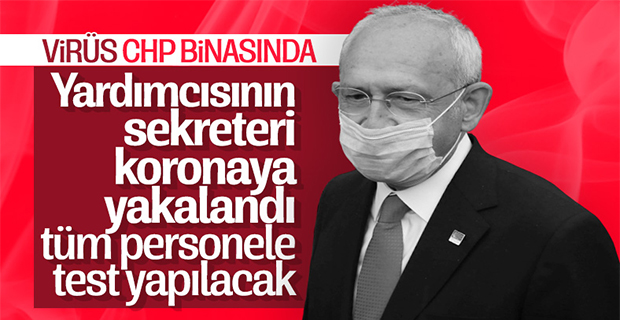 CHP Genel Merkezi'nde koronavirüs paniği