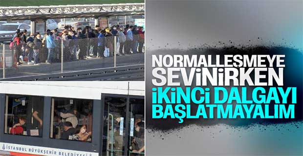 Korona sonrası İstanbul trafiği böyle görüntülendi