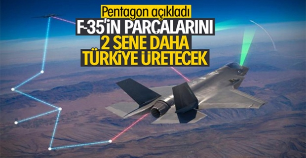 ABD F-35 parçaları için Türk şirketlerle yola devam dedi