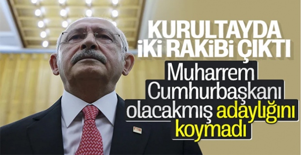 Kurultayda Kılıçdaroğlu'nun iki rakibi var