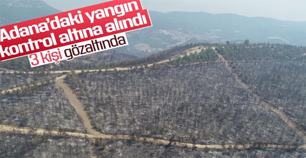 Adana'daki yangın kontrol altına alındı