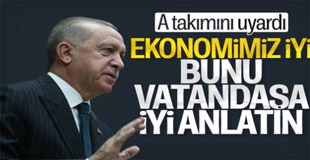 Cumhurbaşkanı Erdoğan Türkiye ekonomisini değerlendirdi