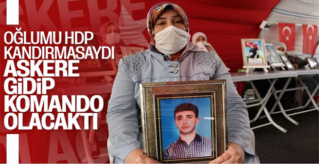 HDP tarafından evladı dağa kaçırılan anne, oğlunun hayalini söyledi