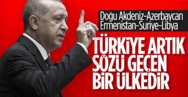 Cumhurbaşkanı Erdoğan Türkiye'nin konumunu değerlendirdi