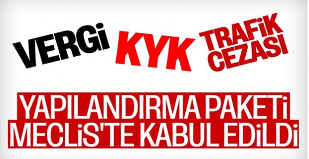 İstihdam teşvikine ilişkin kanun teklifinin bazı maddeleri, TBMM Genel Kurulda kabul edildi