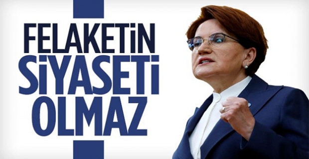 Meral Akşener, grup toplantısında İzmir depremiyle ilgili konuştu