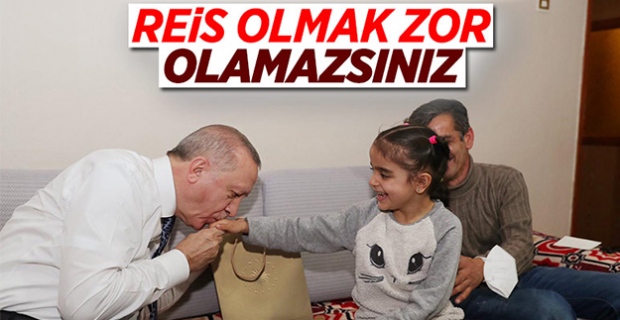 Cumhurbaşkanı Erdoğan bir vatandaşın evinde iftar yaptı