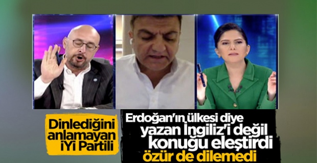 Habertürk'te 'Erdoğan'ın ülkesi' tartışması