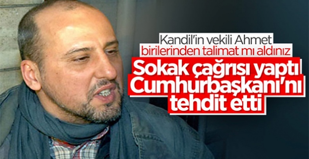 Ahmet Şık'tan Cumhurbaşkanı Erdoğan'a skandal tehdit