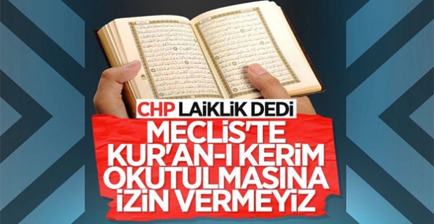 CHP’li Kani Beko’dan Meclis’te Kur'an tepkisi