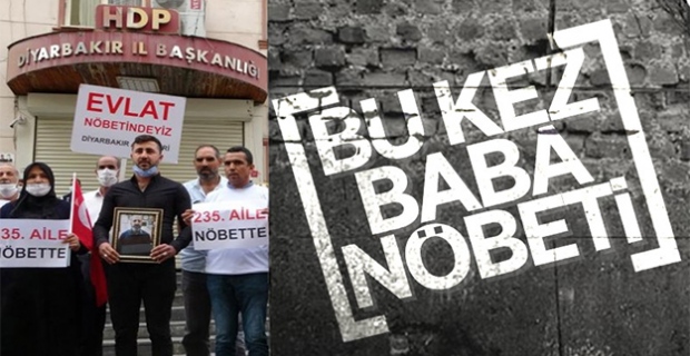 Diyarbakır'da evlat nöbetindeki aile sayısı 234 oldu