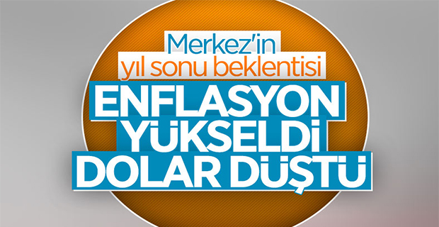 Merkez Bankası yıl sonu enflasyon ve dolar tahminini açıkladı