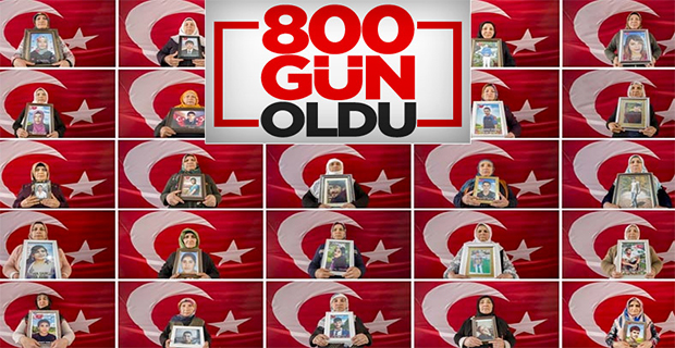 Diyarbakır ailelerinin nöbeti 800'üncü gününde