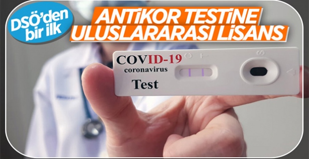 DSÖ, ilk kez bir koronavirüs antikor test kitine uluslararası lisans verdi
