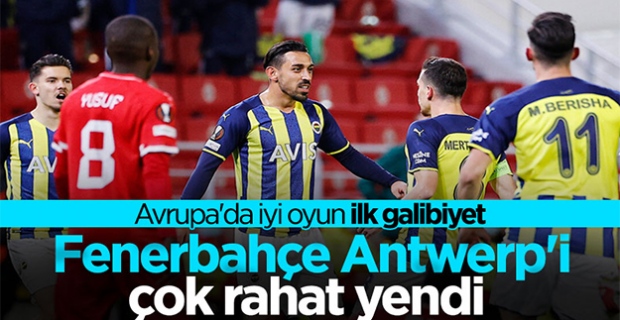 Fenerbahçe, Royal Antwerp deplasmanından 3 puanla döndü