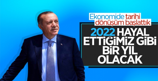 Cumhurbaşkanı Erdoğan'ın yeni yıl mesajı