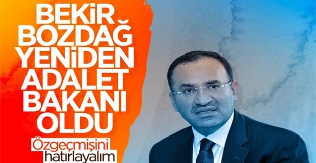 Bekir Bozdağ, Adalet Bakanı oldu