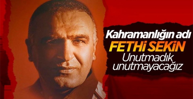 Fethi Sekin'in şehadetinin üzerinden 5 yıl geçti