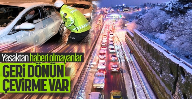 İstanbul'da köprüler ve Avrasya Tünelinde polis kontrolü