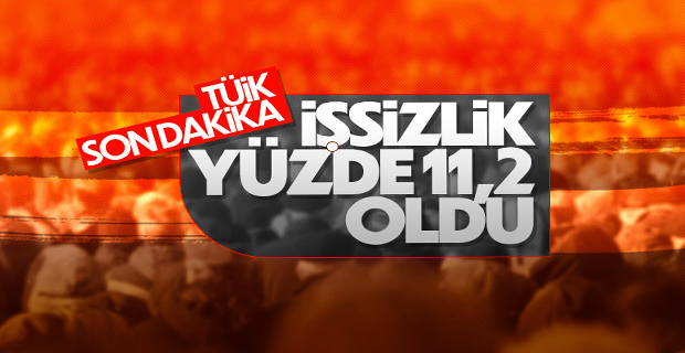 Aralık ayı işsizlik oranı yüzde 11,2