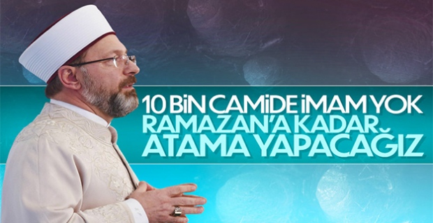 Diyanet İşleri Başkanlığı 'imam' ataması yapacak