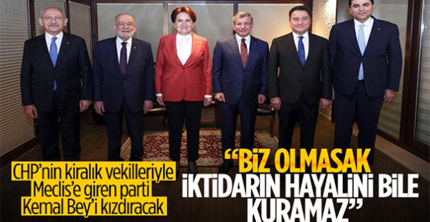 İyi Parti'den CHP'ye uyarı: Bizsiz iktidar hayali bile kuramazsınız